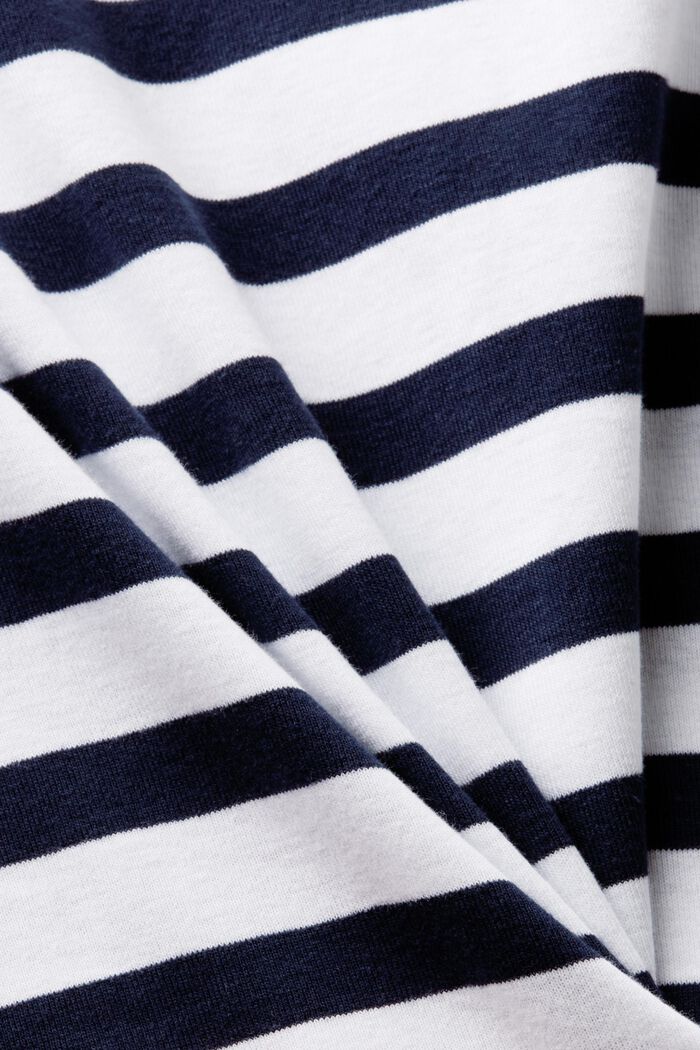 T-shirt a righe, NAVY, detail image number 5