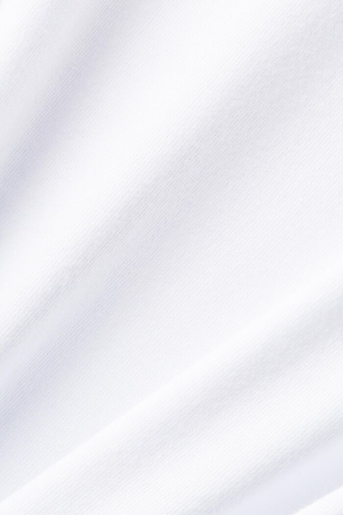 T-shirt ricamata, TENCEL™, WHITE, detail image number 5