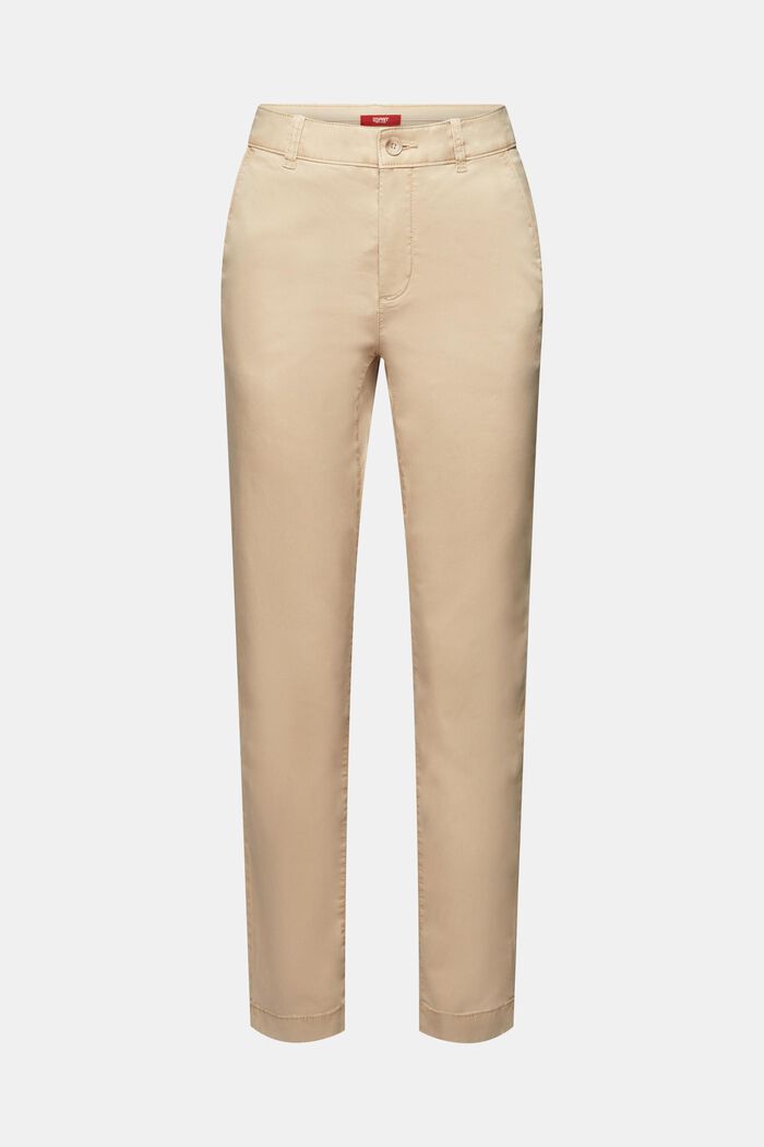 Pantaloni chino basic, SAND, detail image number 7