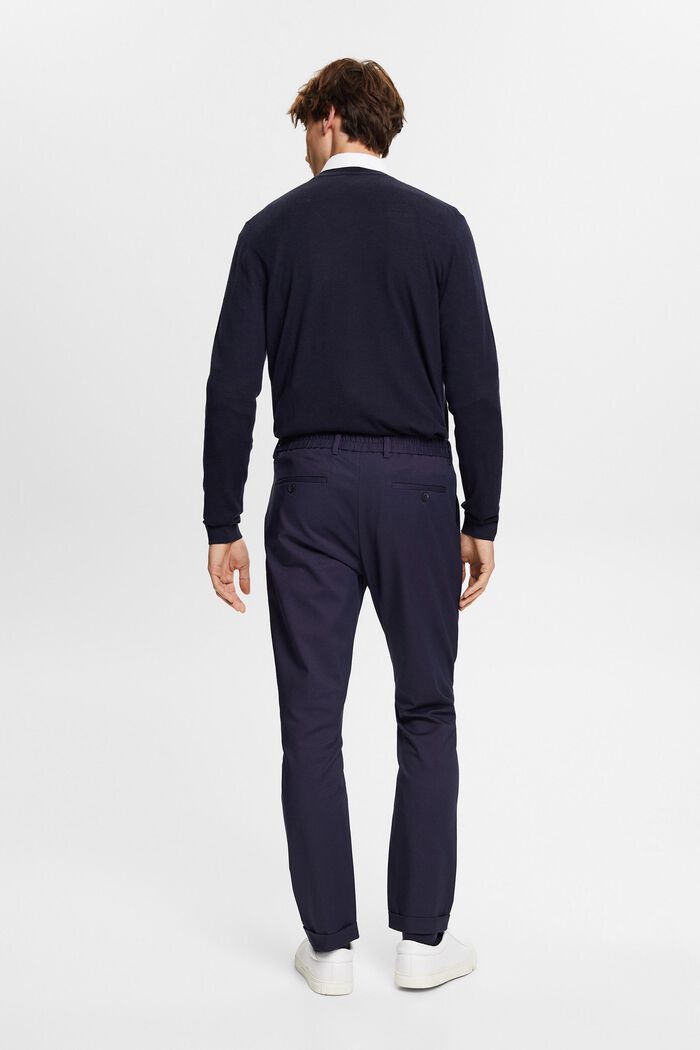 Pantaloni Slim Fit, DARK BLUE, detail image number 3