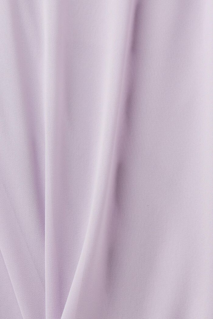 Maglia in chiffon con ruches, LAVENDER, detail image number 4