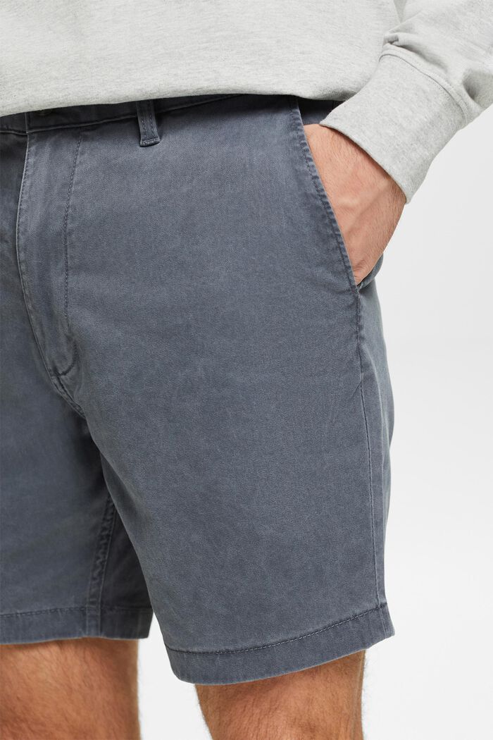 Pantaloncini slim, DARK GREY, detail image number 4