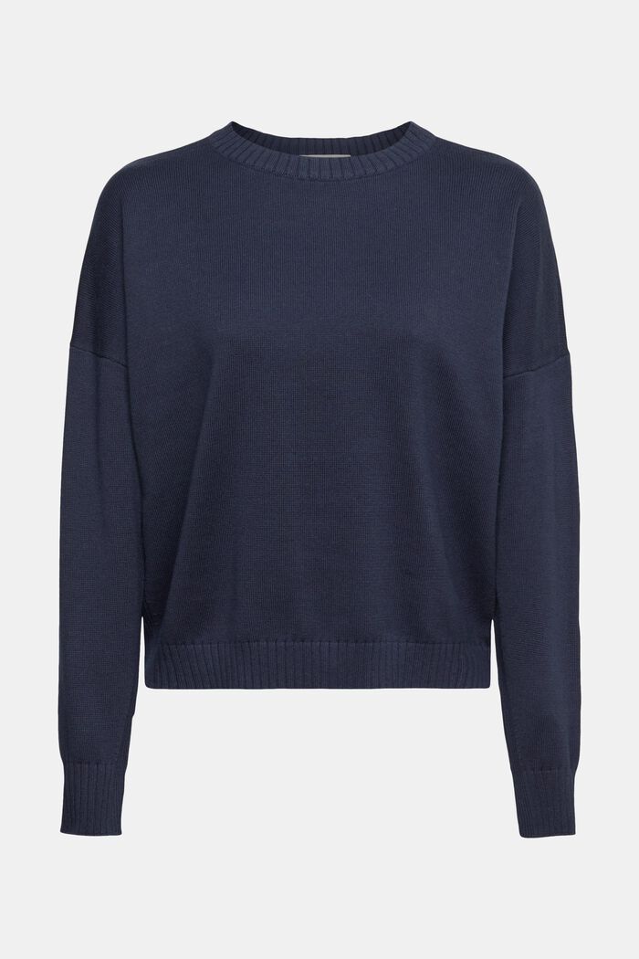 Pullover a maglia Relaxed Fit, NAVY, detail image number 2