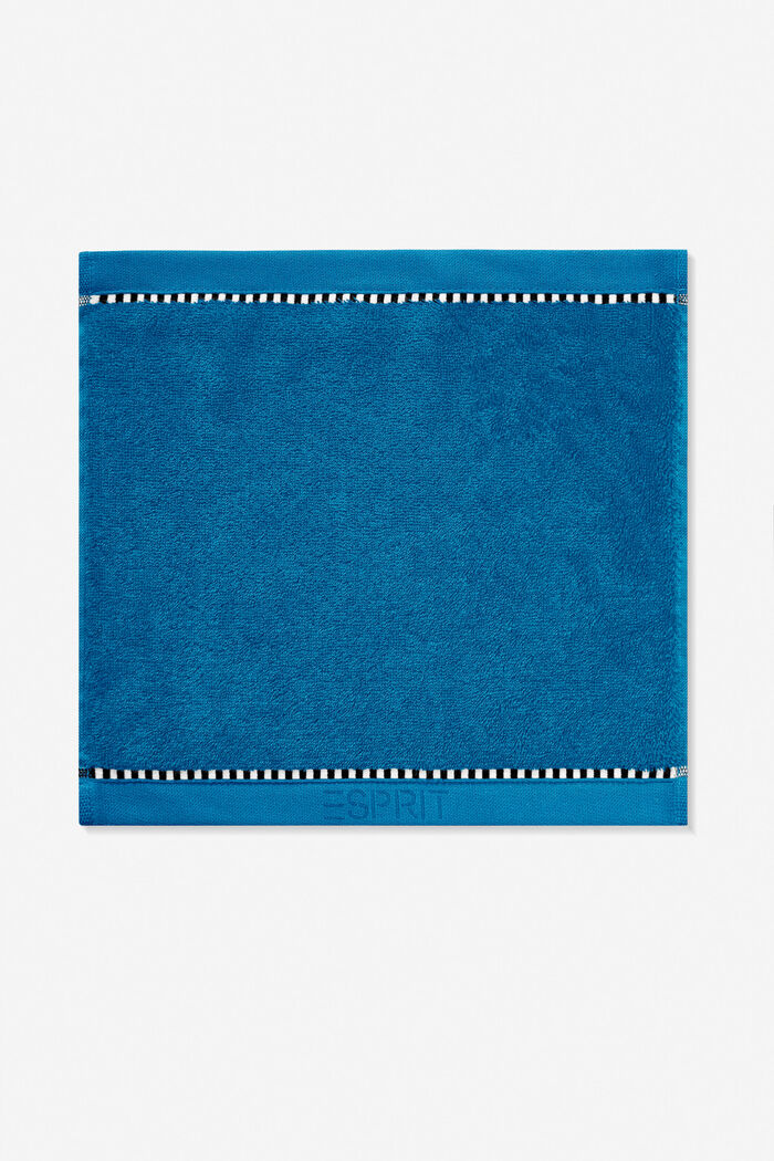 Con TENCEL™: set di asciugamani in spugna, OCEAN BLUE, detail image number 5
