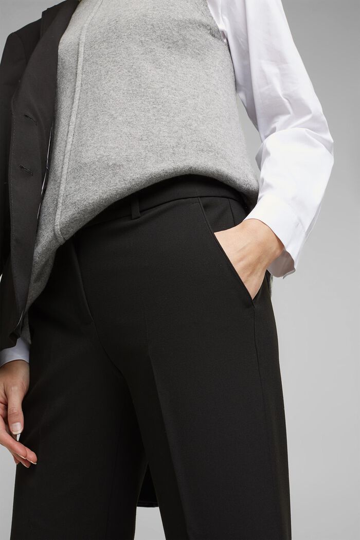 Pantaloni elasticizzati, BLACK, detail image number 2
