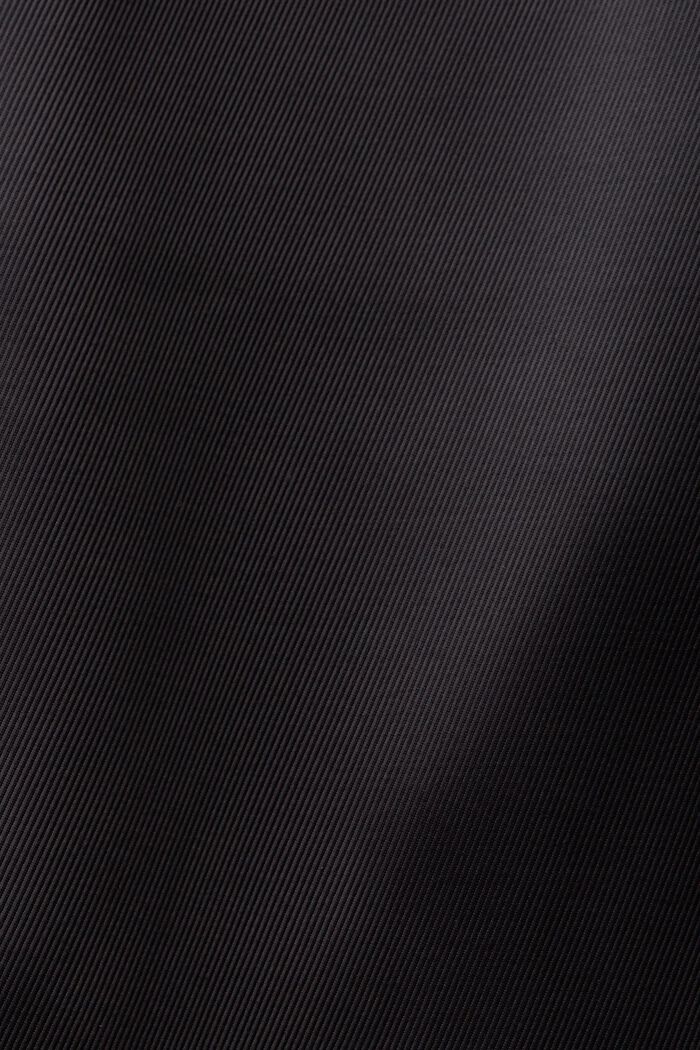 Gonna maxi in raso con cintura, BLACK, detail image number 6