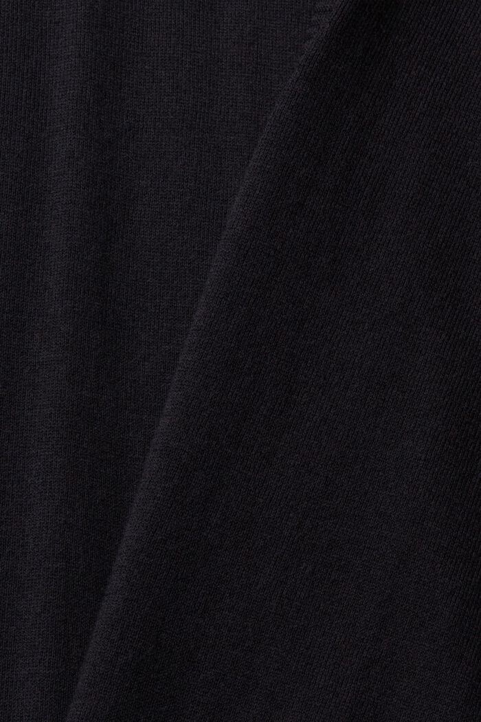 Cardigan in maglia, BLACK, detail image number 1