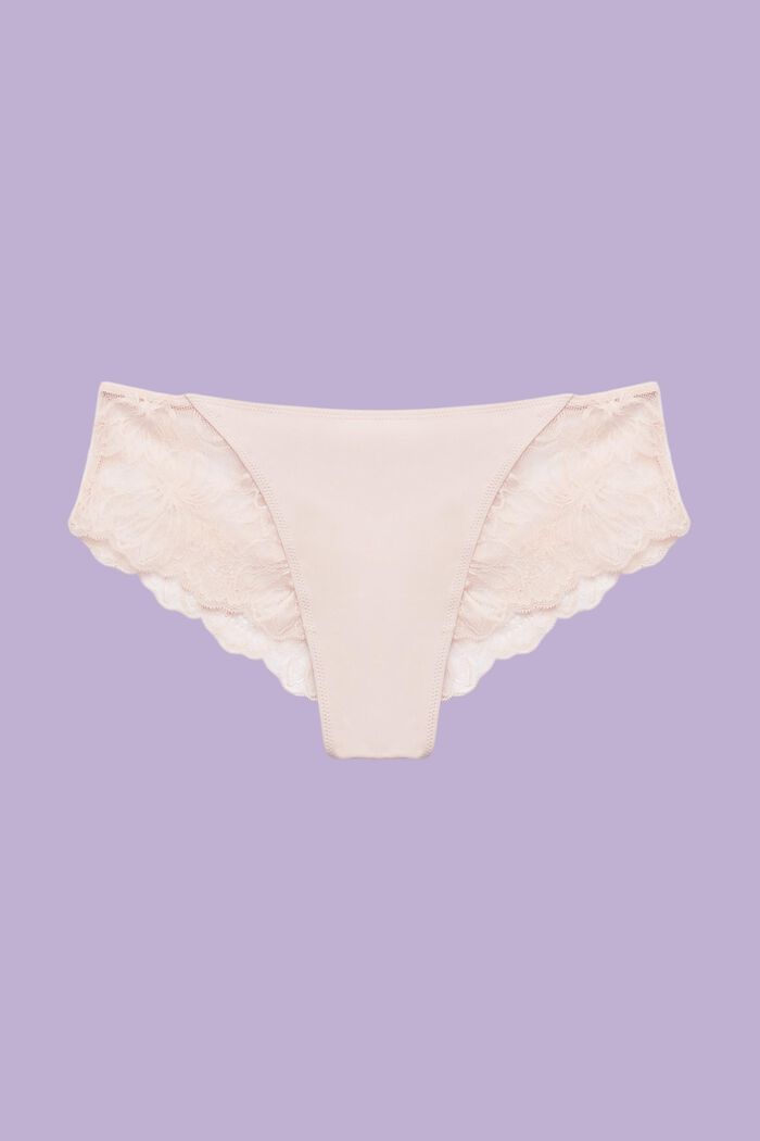 Culotte corte in pizzo alla brasiliana, LIGHT PINK, detail image number 4