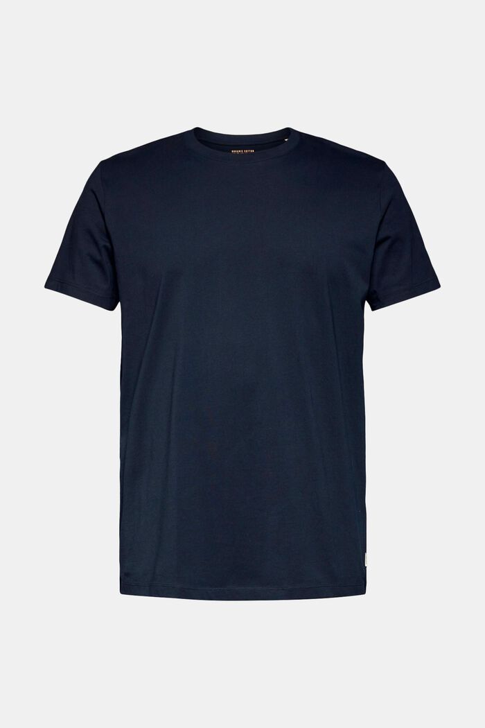 T-shirt in jersey, 100% cotone, NAVY, detail image number 0