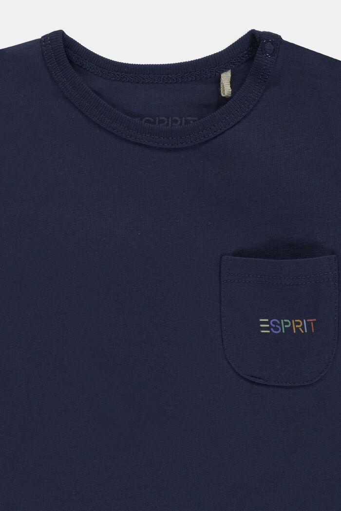 Set: parte superiore e pantaloni, cotone biologico, DARK BLUE, detail image number 2
