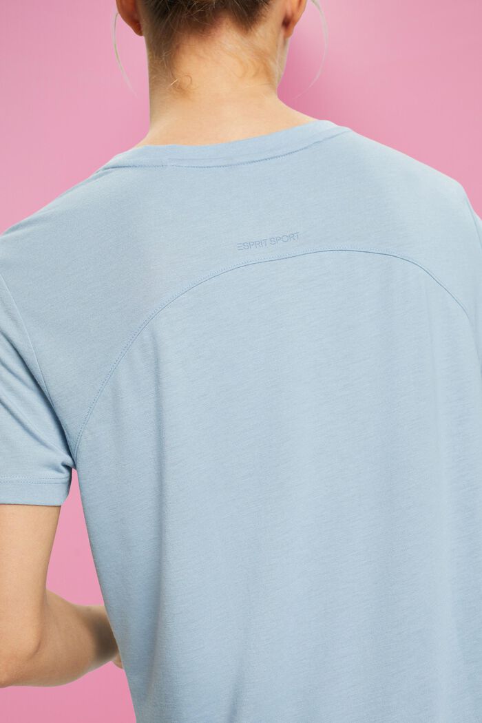 T-shirt active, LENZING™ ECOVERO™, PASTEL BLUE, detail image number 2