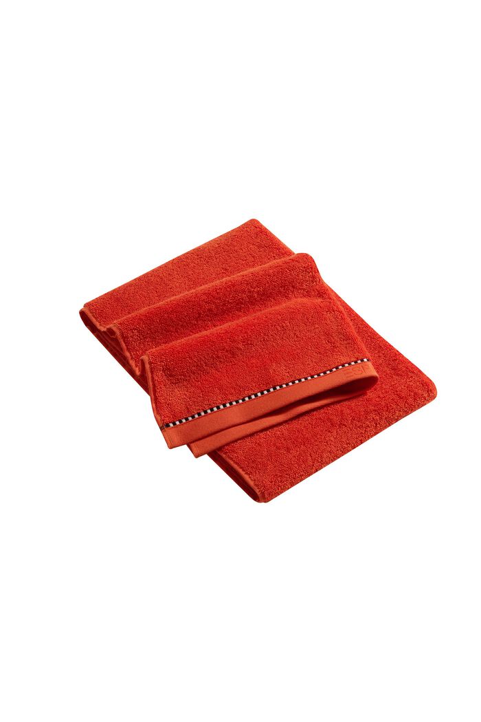 Con TENCEL™: set di asciugamani in spugna, FIRE, overview