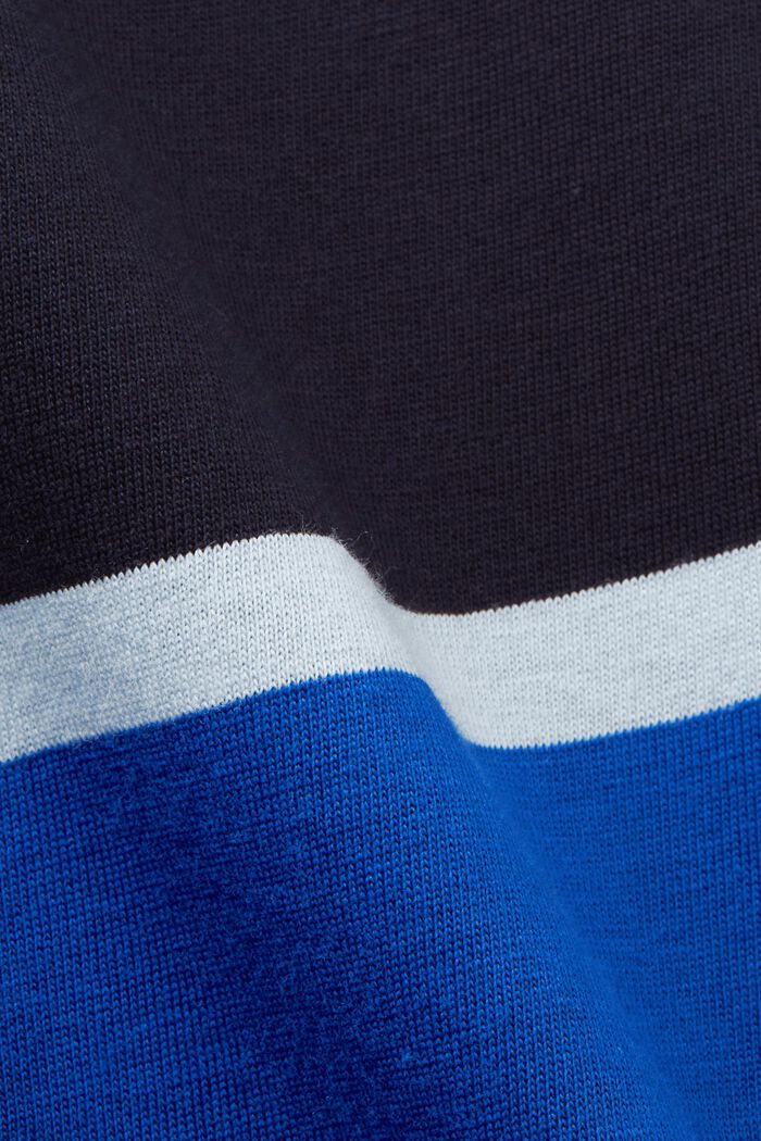 T-shirt a righe, 100% cotone, NAVY, detail image number 4