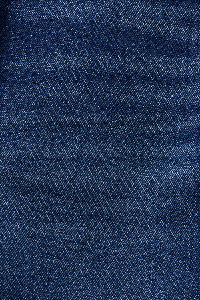 Pantaloncini in denim a vita molto alta, BLUE DARK WASHED, detail image number 5
