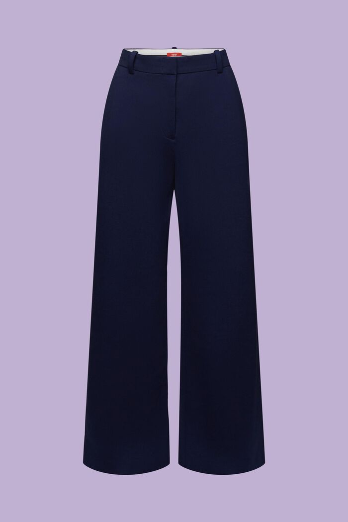 Pantaloni a maglia in cotone biologico, BLUE RINSE, detail image number 6