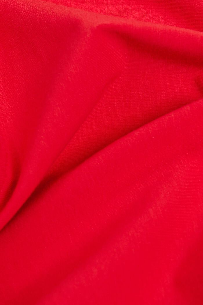 Set di pigiama con stampa di cuore, RED, detail image number 4