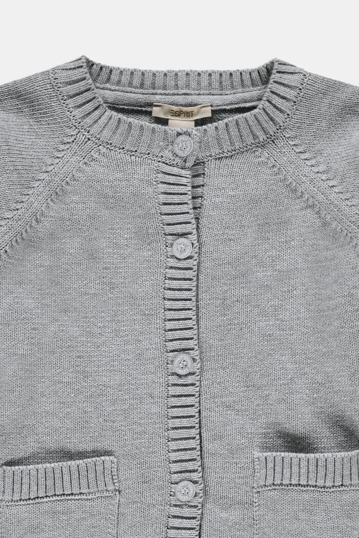 Sweaters cardigan, PASTEL GREY, detail image number 2