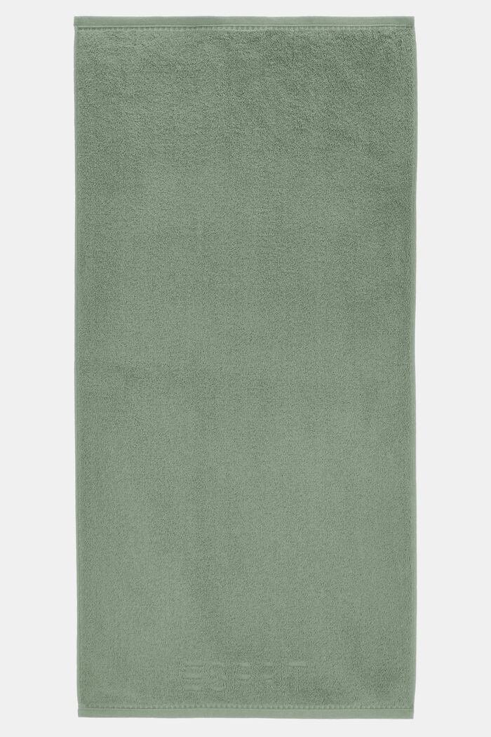 Collezione asciugamani in spugna, SOFT GREEN, detail image number 0