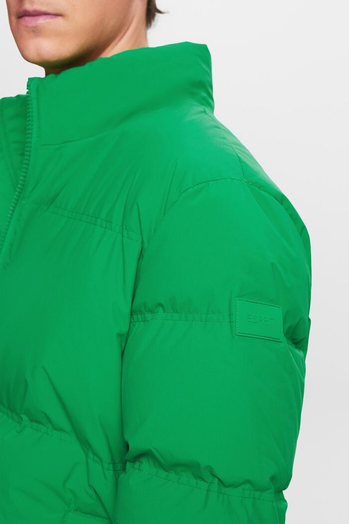 Riciclato: giacca trapuntata con piuma d'oca, GREEN, detail image number 3