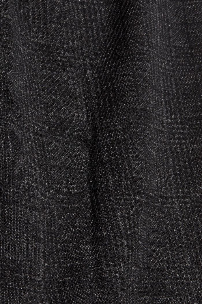 Leggings con quadri principe di Galles, BLACK, detail image number 1