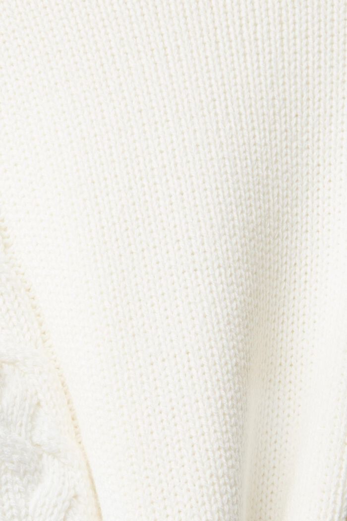 Maglione a righe, OFF WHITE, detail image number 1