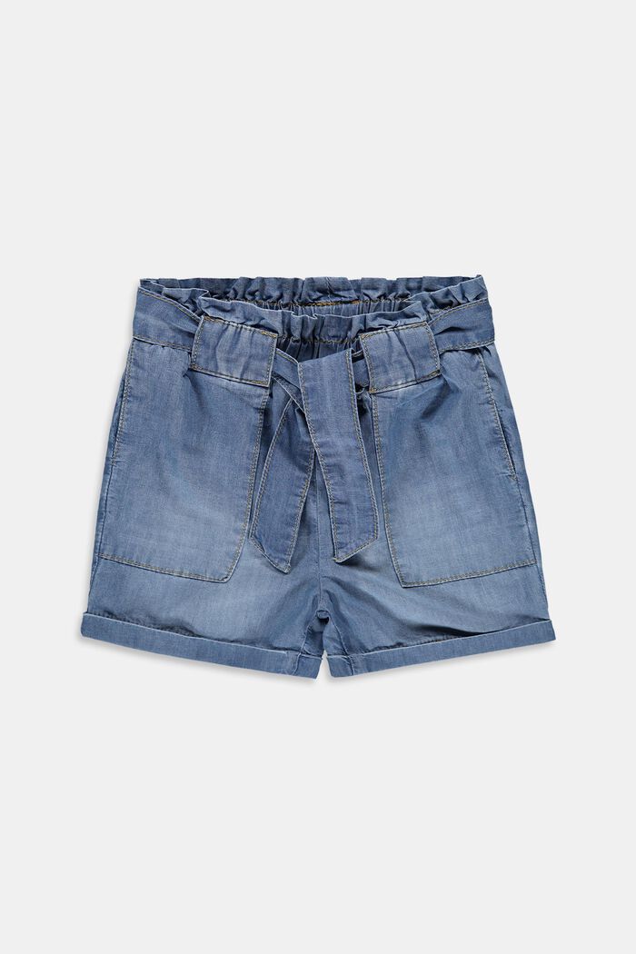 Shorts da infilare con cintura in stile jeans