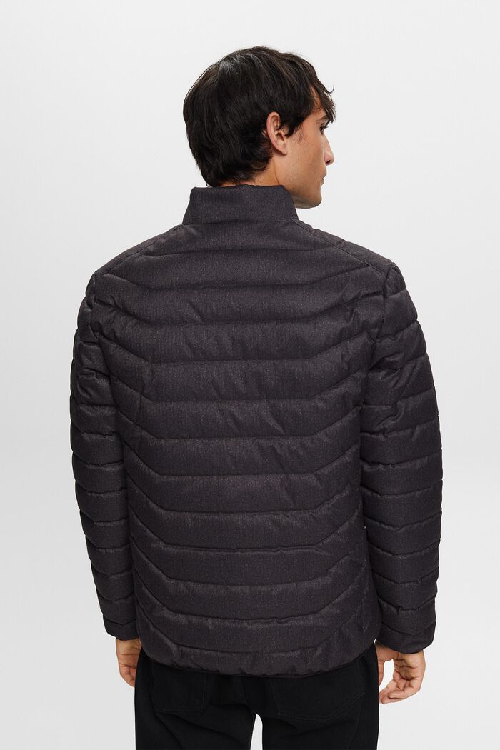 Riciclato: giacca in piumino leggero, ANTHRACITE, detail image number 3