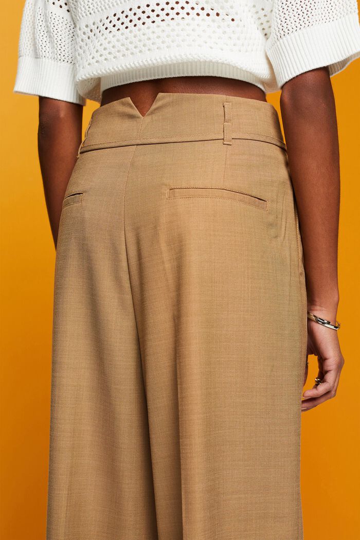 Pantaloni dalla vestibilità ampia, KHAKI BEIGE, detail image number 4
