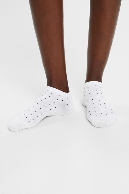 Calze da sneakers in confezione da 5, cotone biologico