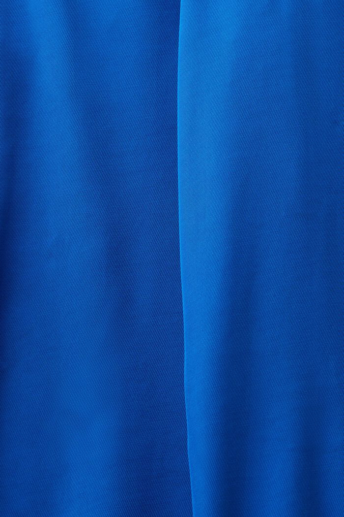 Ampi pantaloni da infilare in twill, BRIGHT BLUE, detail image number 6