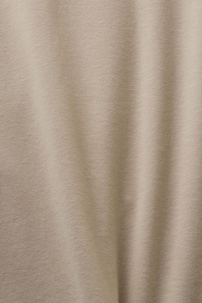 Maglia dolcevita in jersey, LIGHT TAUPE, detail image number 5