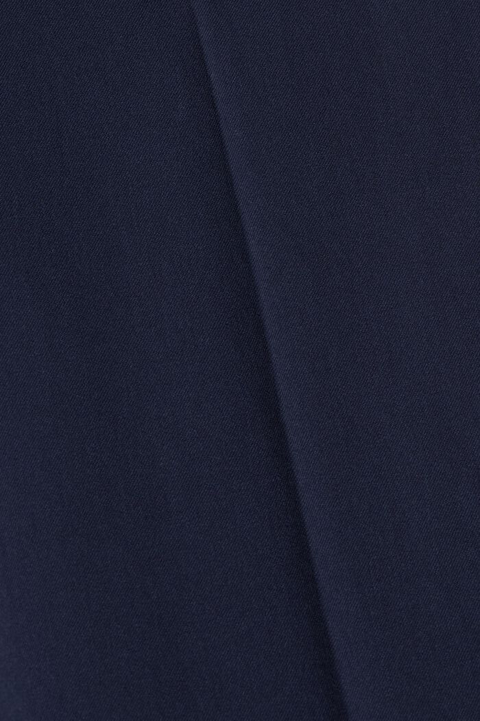 Pantaloni stretch con cintura elastica, NAVY, detail image number 4