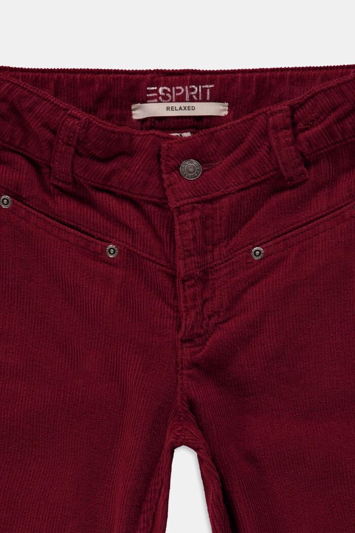 Pants woven, DARK RED, detail image number 2