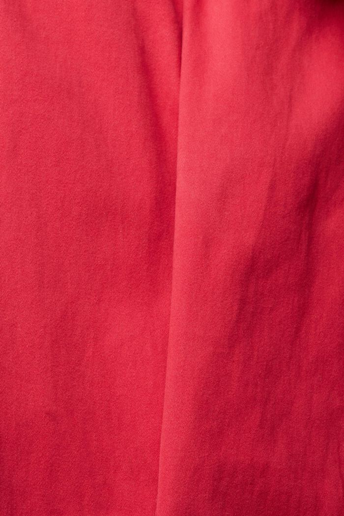 Pantaloni chino in cotone, RED, detail image number 1