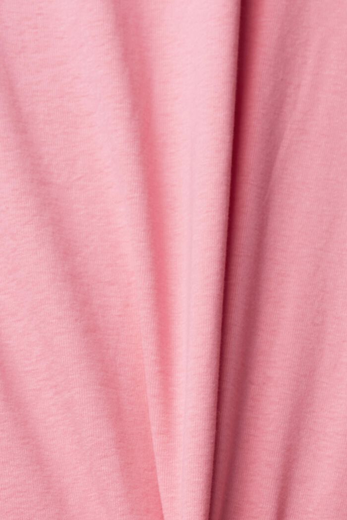 Maglia a manica lunga in jersey, PINK, detail image number 1