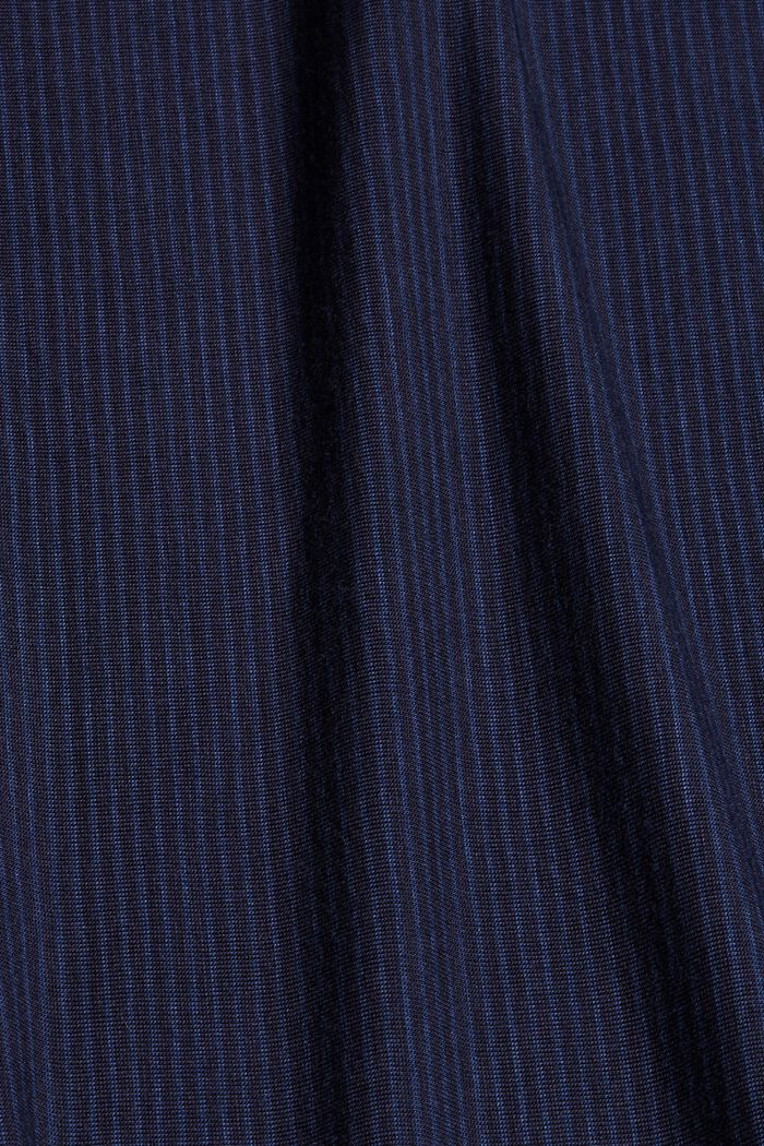 Camicia da notte con pizzo, LENZING™ ECOVERO™, NAVY, detail image number 4