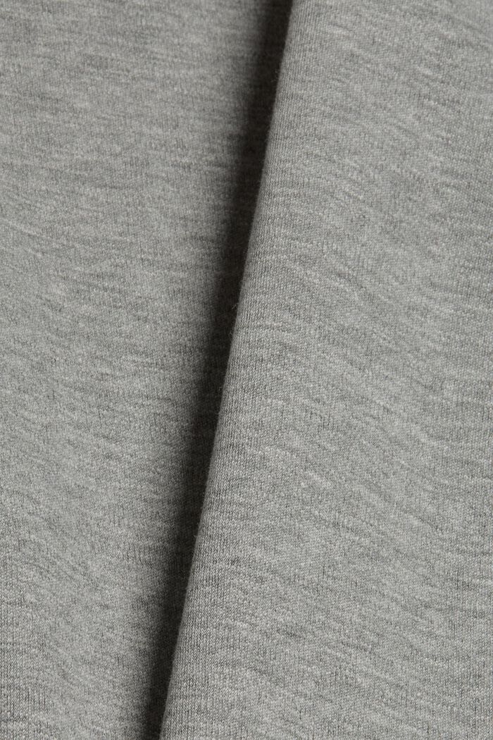 Pantaloni da jogging in misto cotone biologico, MEDIUM GREY, detail image number 4