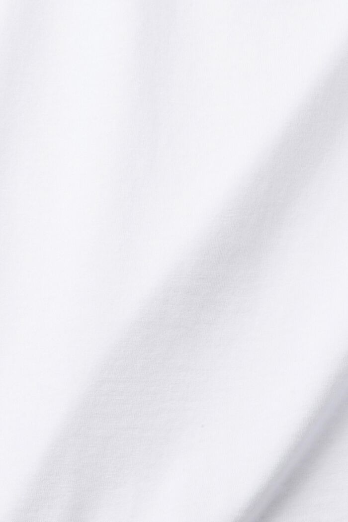 Confezione doppia: t-shirt basic in misto cotone biologico, WHITE, detail image number 1