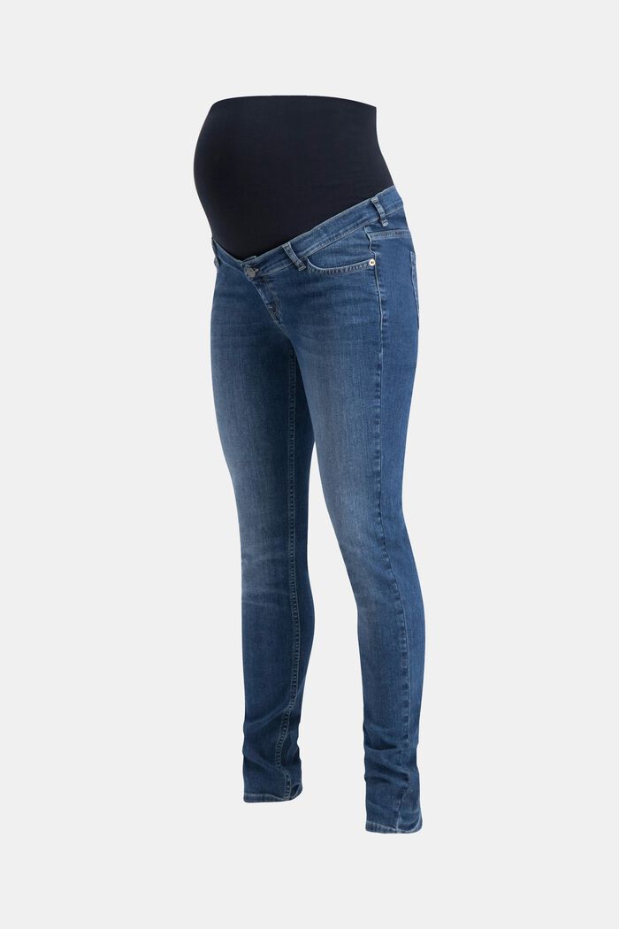 Jeans elasticizzati con fascia premaman, MEDIUM WASHED, detail image number 5
