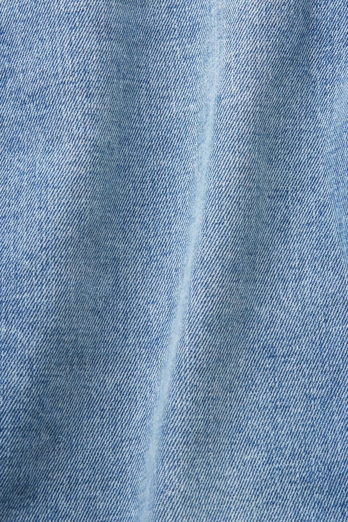 Jeans mom dal taglio cropped, BLUE BLEACHED, detail image number 6