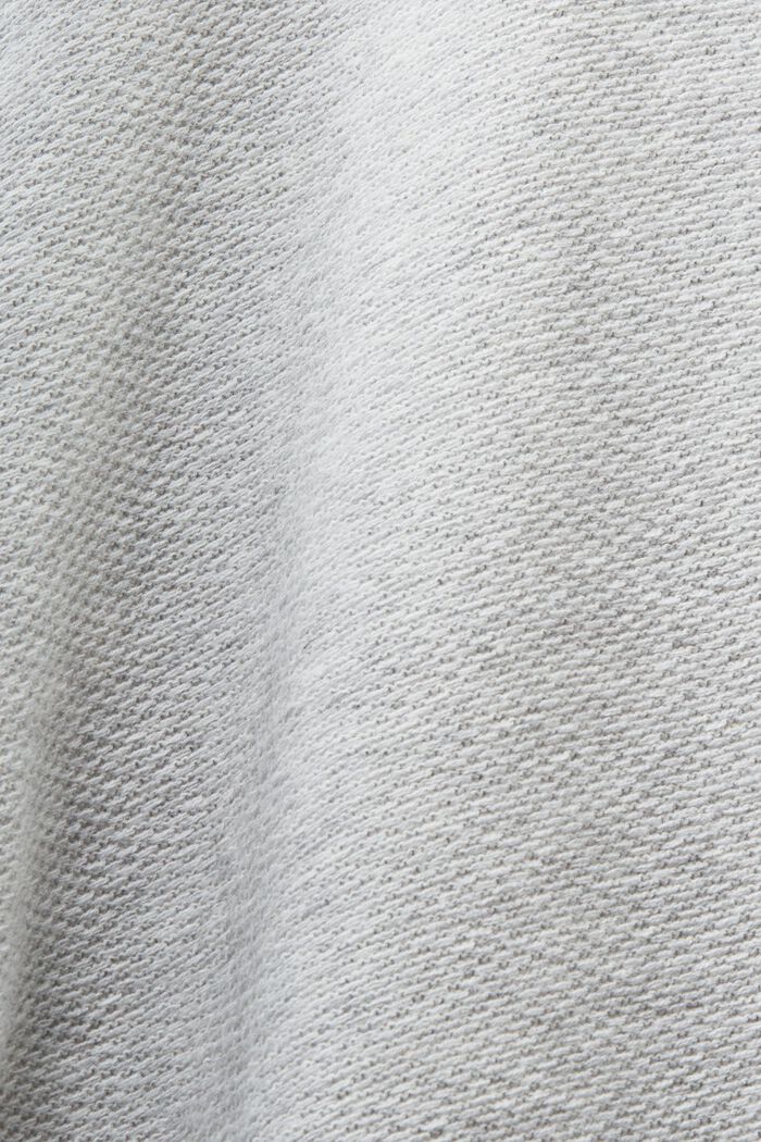 Pullover girocollo a manica corta, LIGHT GREY, detail image number 4
