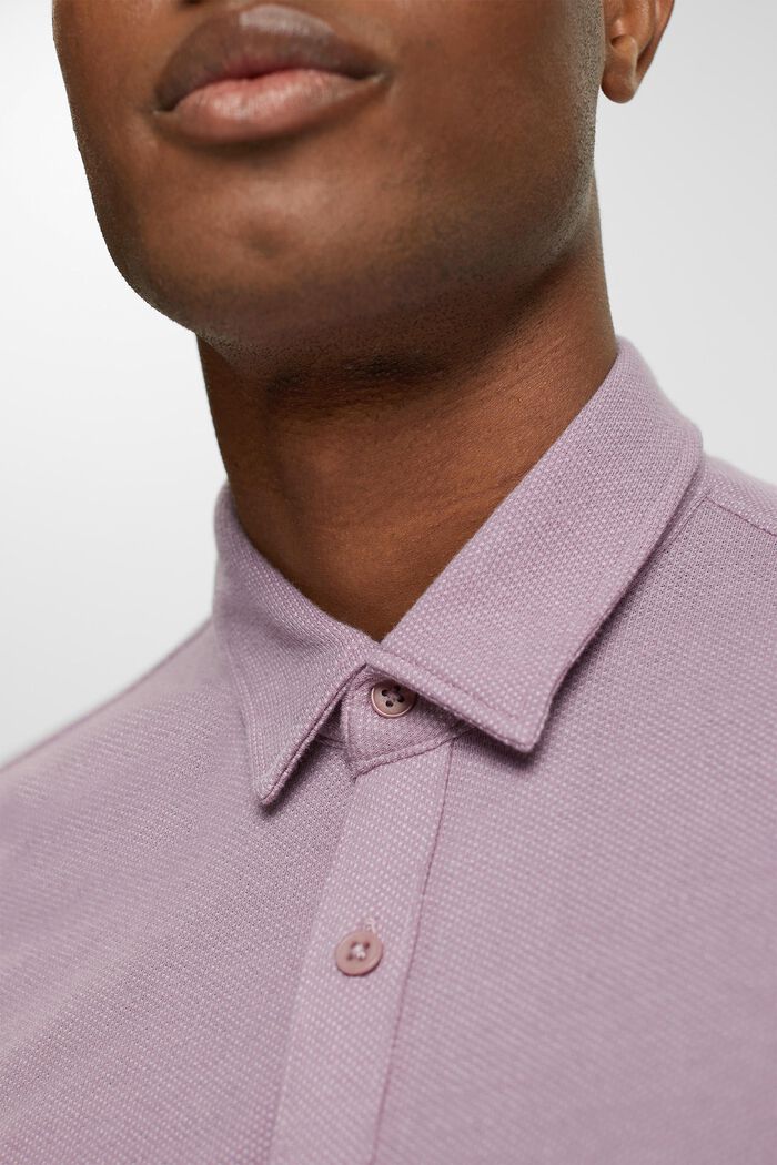 Camicia bicolore, LAVENDER, detail image number 0