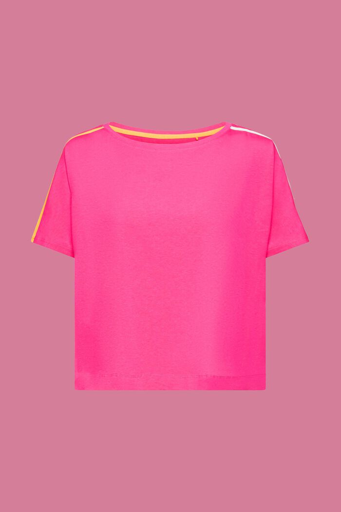 T-shirt cropped, PINK FUCHSIA, detail image number 5