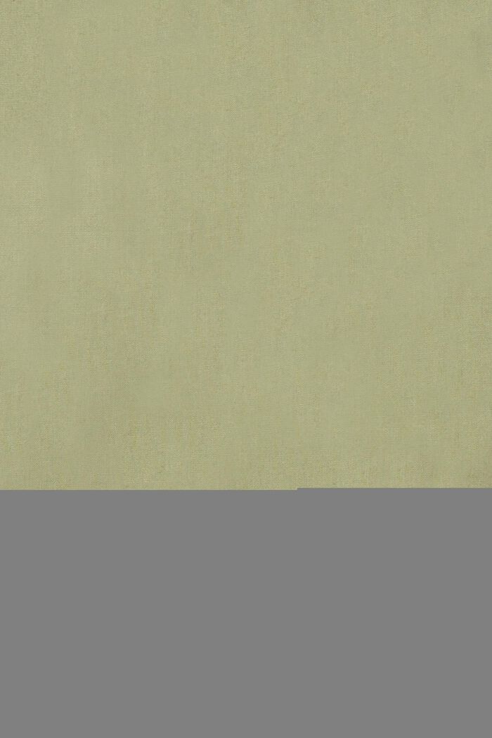 Con lino: camicetta con cordoncini, REAL OLIVE, detail image number 4