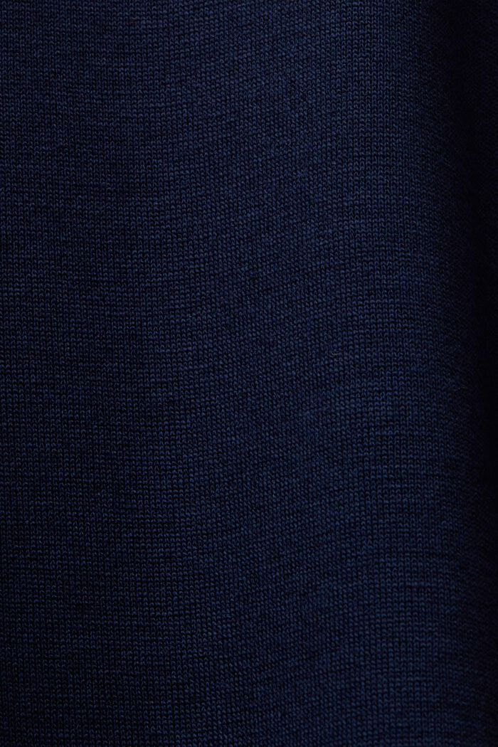 Abito in jersey con maniche scampanate, NAVY, detail image number 5
