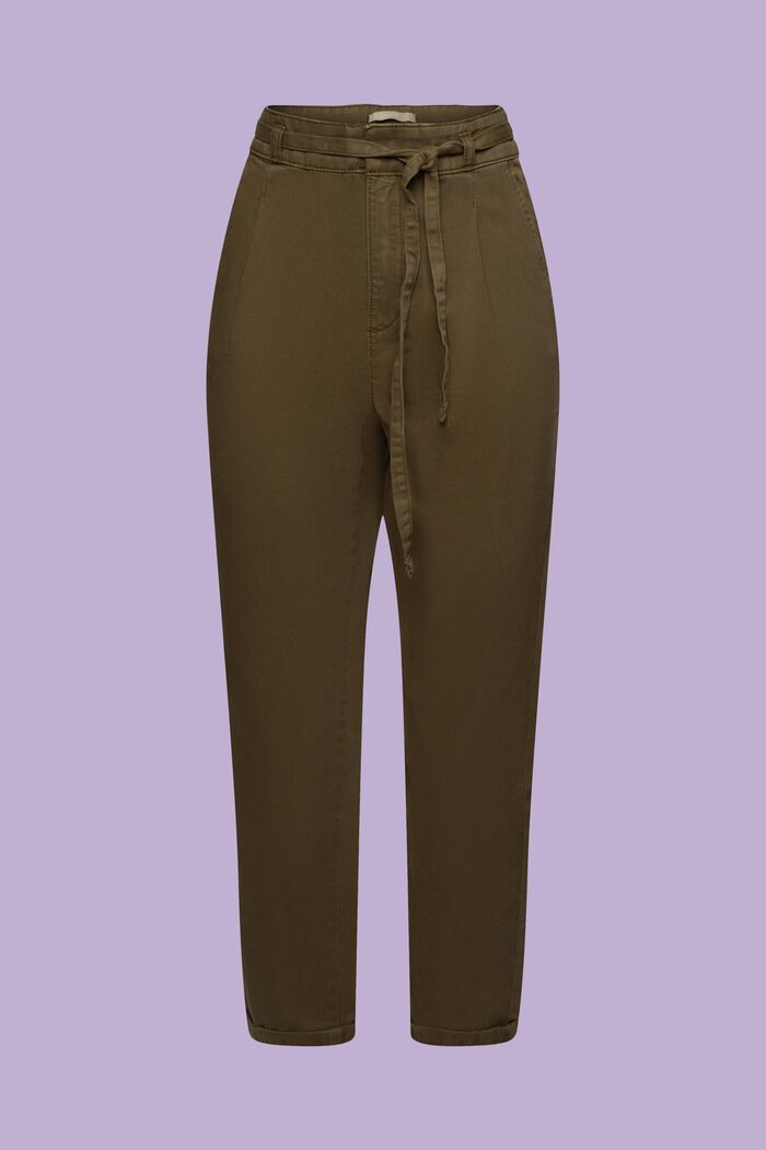 Pantaloni chino, KHAKI GREEN, detail image number 6