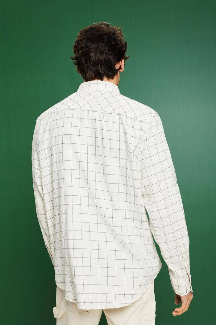 Camicia a quadri in flanella dalla vestibilità regolare, ICE, detail image number 2