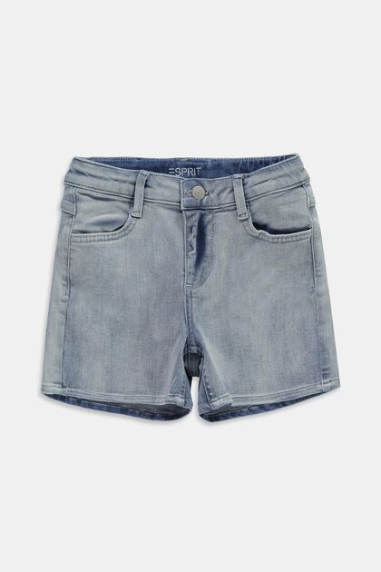 Shorts di jeans con cintura regolabile