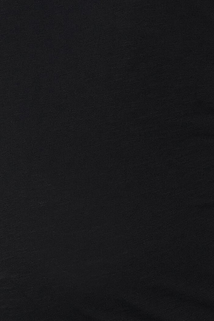 MATERNITY T-shirt a maniche corte, DEEP BLACK, detail image number 3