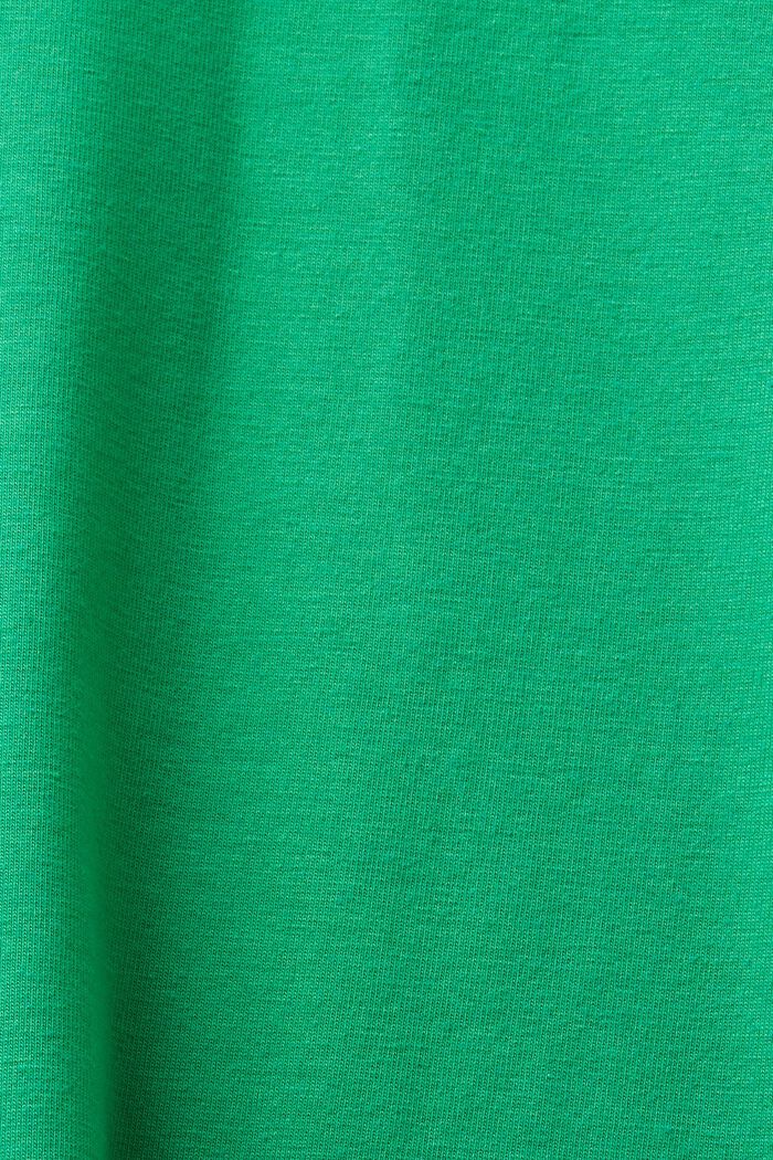 Top a maniche lunghe in jersey, GREEN, detail image number 6